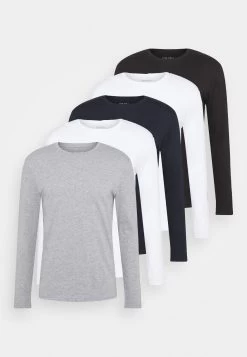 Pier One 5 Pack - Camiseta De Manga Larga - White/Dark Blu/Grey 18 Pier One 5 Pack - Camiseta De Manga Larga - White/Dark Blu/Grey -Tienda De Hombres Con Estilo 0040d79b22c848e294c0eb73581cab32
