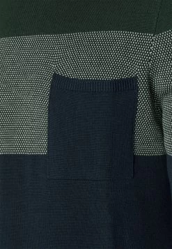 Pier One Jersey De Punto - Green/Blue -Tienda De Hombres Con Estilo 035de9610f694224893867a5e93c0713