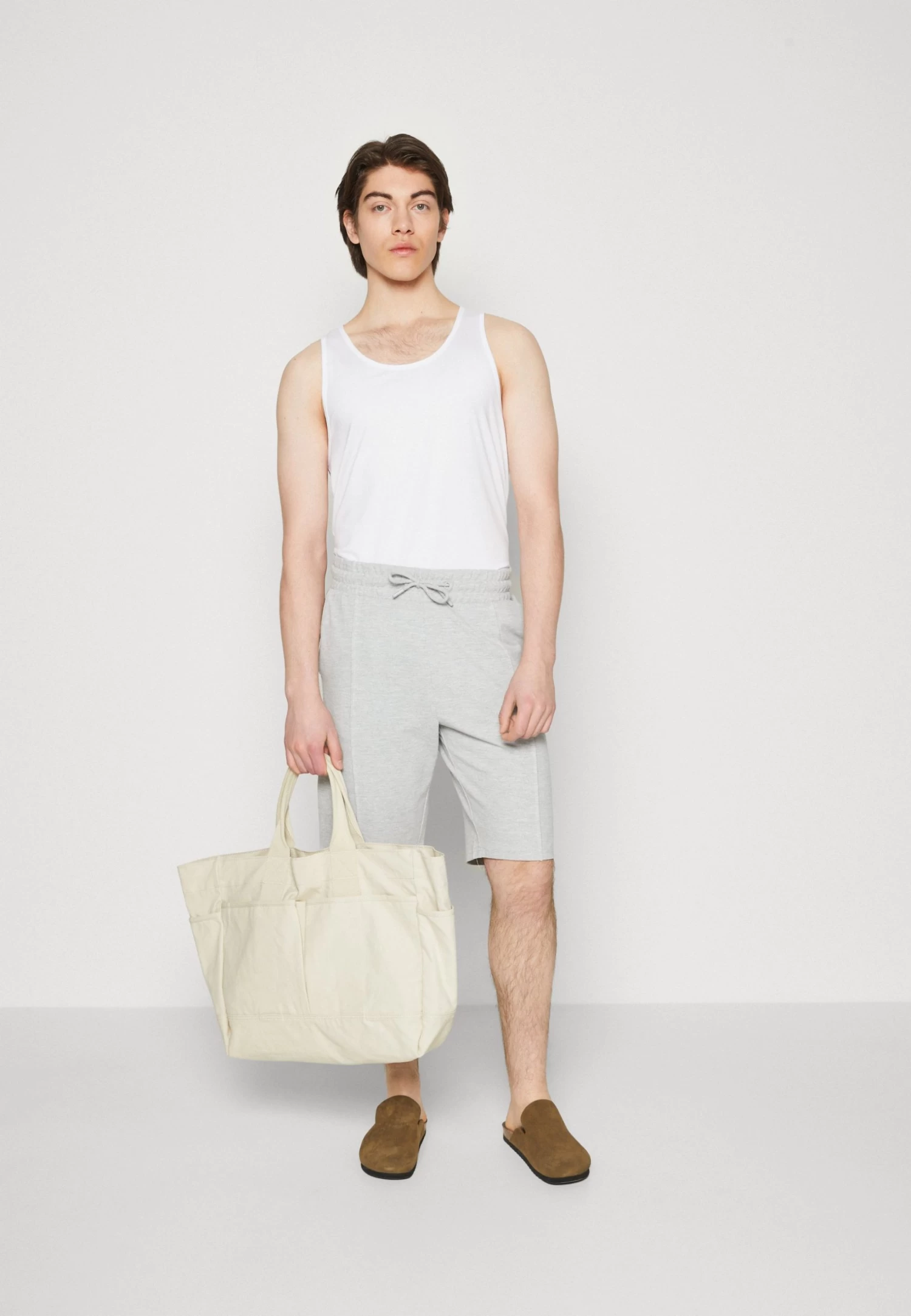 Pier One Shorts - Mottled Light Grey 4 Pier One Shorts - Mottled Light Grey - Imagen 2