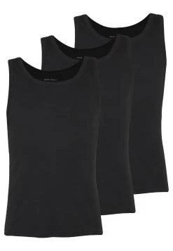 Pier One 3 Pack - Camiseta Interior - Black