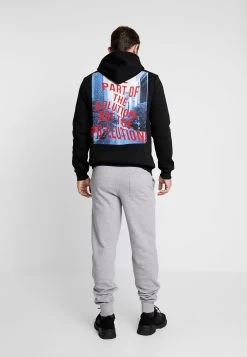 Pier One 2 Pack - Pantalones Deportivos - Black/Mottled Light Gre -Tienda De Hombres Con Estilo 082b684ed6b7492481fafd77bd2ec4d0