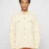 Pier One Undyed Twill- Chaqueta Vaquera - White