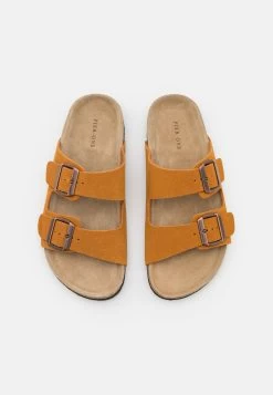 Pier One Leather Unisex - Pantuflas - Cognac -Tienda De Hombres Con Estilo 0a90b3f5ba3a4e3880ec5567c19f8d23