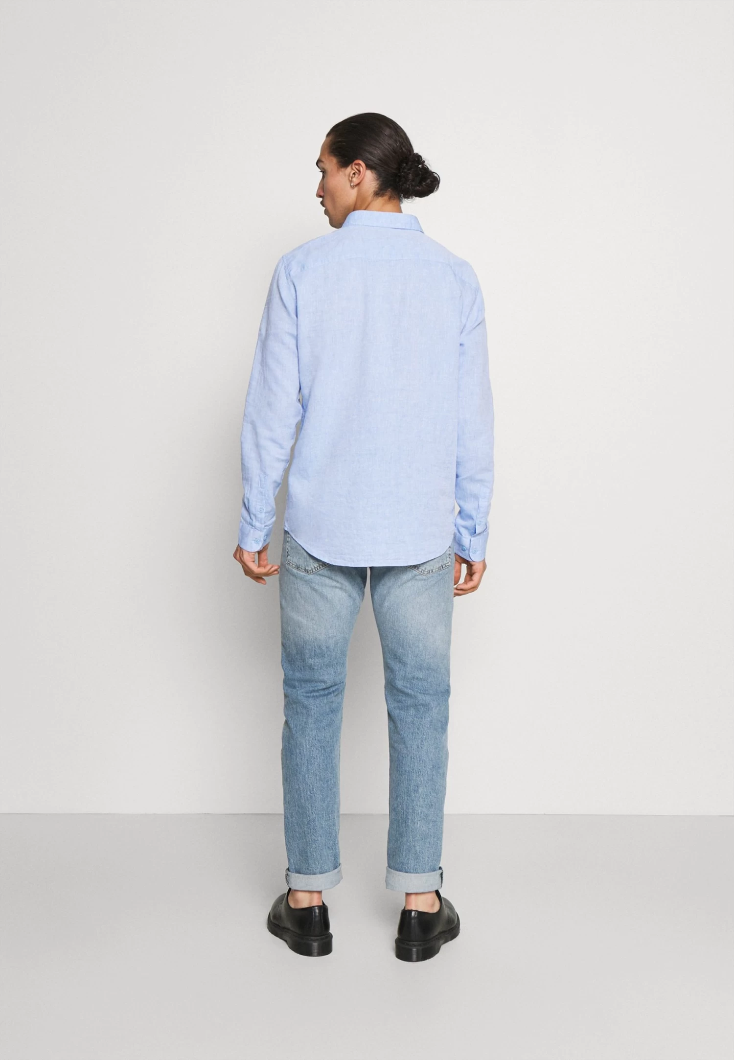 Pier One Camisa - Mottled Blue 5 Pier One Camisa - Mottled Blue - Imagen 3