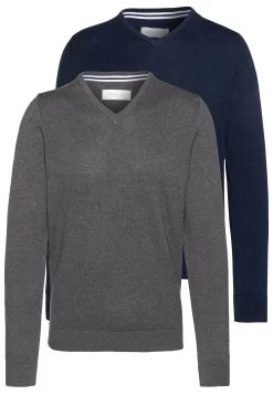 Pier One 2Pack - Jersey De Punto - Dark Blue -Tienda De Hombres Con Estilo 0d2c93237f5d4d68a5c5f08037b2dd9c