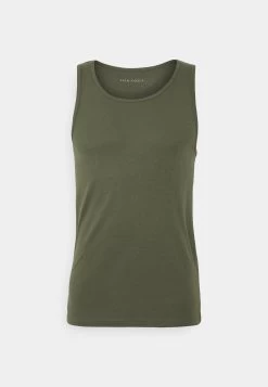 Pier One 3 Pack - Camiseta Interior - Black/Khaki/Mottled Dark Grey -Tienda De Hombres Con Estilo 0f2fccc3500d43e89c1d03ced73ce834