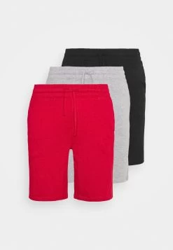 Pier One 3 Pack - Pantalón De Pijama - Black/Mottled Dark Grey/Red 18 Pier One 3 Pack - Pantalón De Pijama - Black/Mottled Dark Grey/Red -Tienda De Hombres Con Estilo 1018d5571e7c4e20970232840d5a3d54