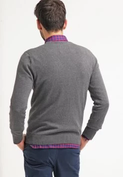 Pier One Basic Crewneck - Jersey De Punto - Dark Grey Melange 9 Pier One Basic Crewneck - Jersey De Punto - Dark Grey Melange -Tienda De Hombres Con Estilo 116f3542801f490783011fe114c384a0