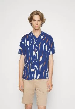 Pier One Contemporary Art Regular Resort- Camisa - Blue