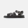 Pier One Unisex - Sandalias - Black -Tienda De Hombres Con Estilo 13f4e0e6a67e4656940045ec37d8b11b