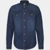 Pier One Denim - Camisa - Blue Denim -Tienda De Hombres Con Estilo 14816eb33aa843d586d3ae8070a120b6