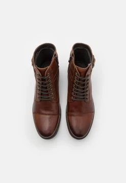 Pier One Leather - Botines Con Cordones - Brown -Tienda De Hombres Con Estilo 1490833927b942a0ad6e7a6db5f32814
