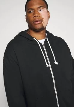 Pier One Sudadera Con Cremallera - Black -Tienda De Hombres Con Estilo 166694e7545b4945932e44b34212b34b