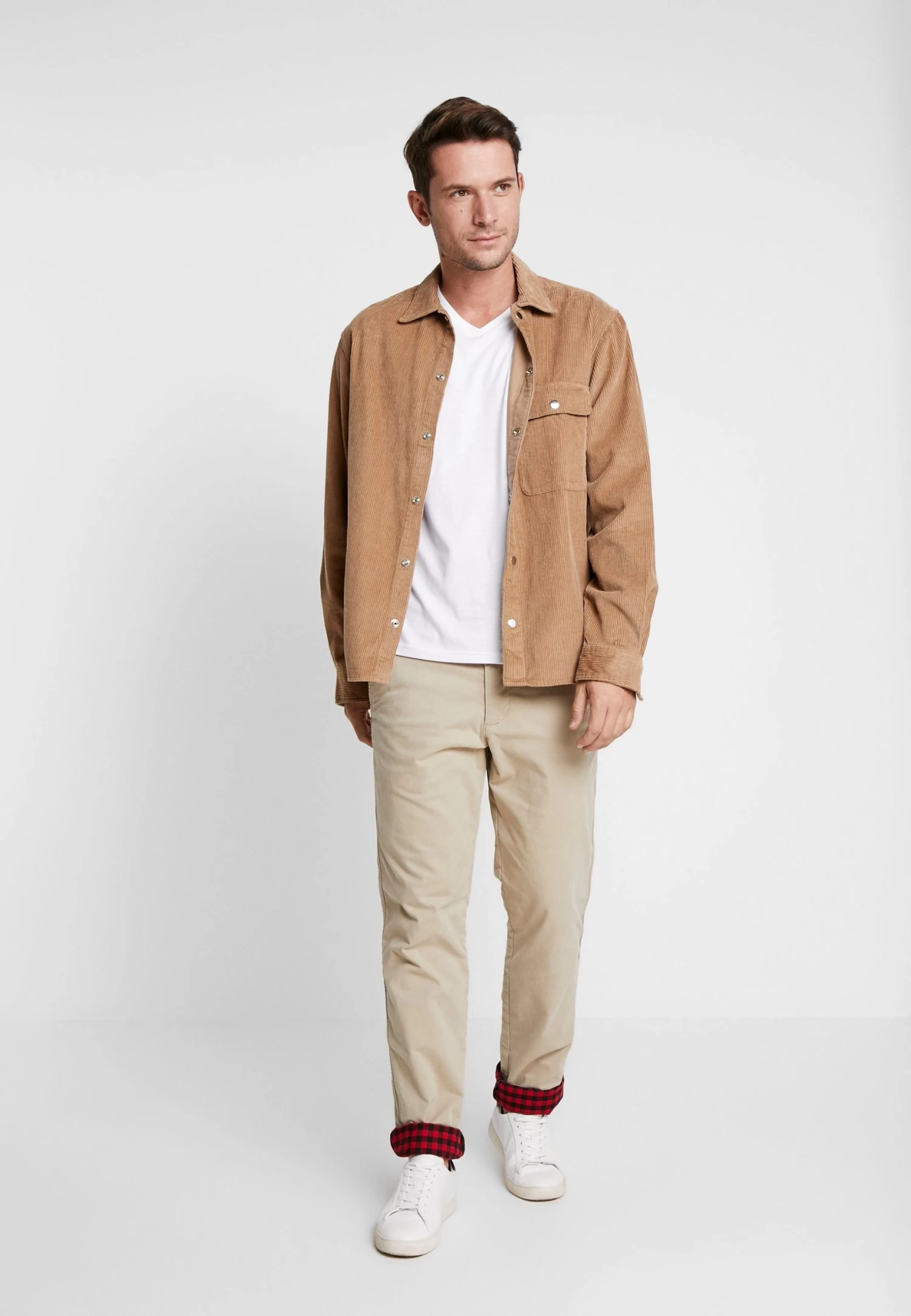 Pier One 3 Pack- Camiseta Básica - White 3 Pier One 3 Pack- Camiseta Básica - White