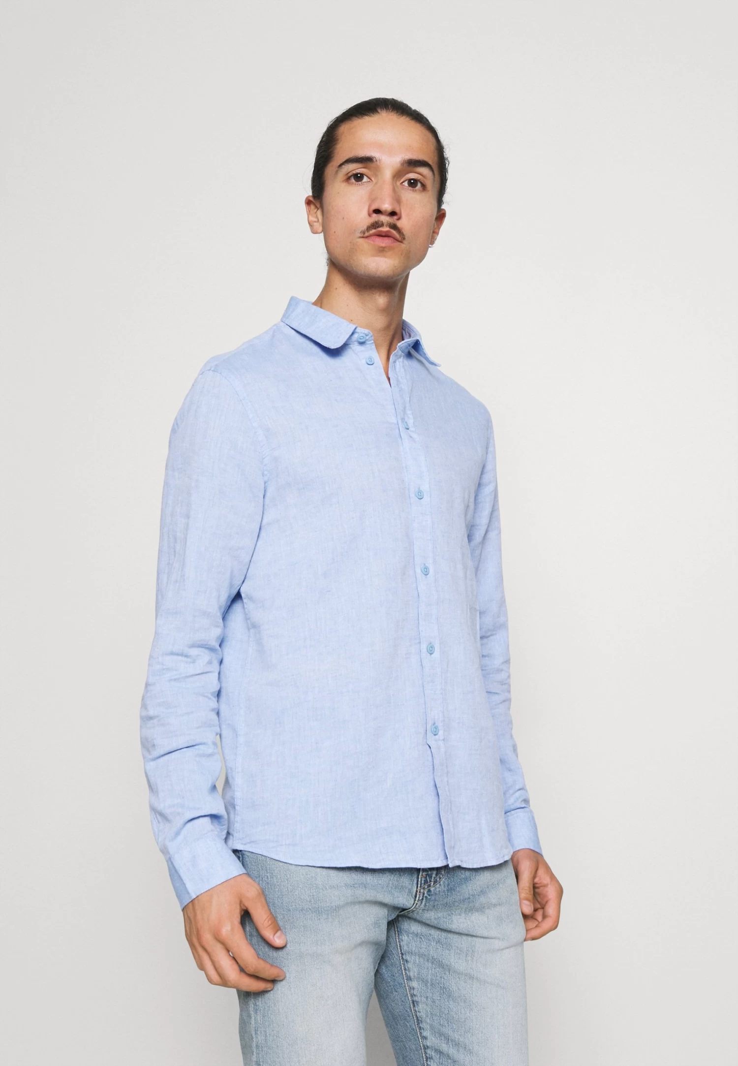 Pier One Camisa - Mottled Blue 3 Pier One Camisa - Mottled Blue