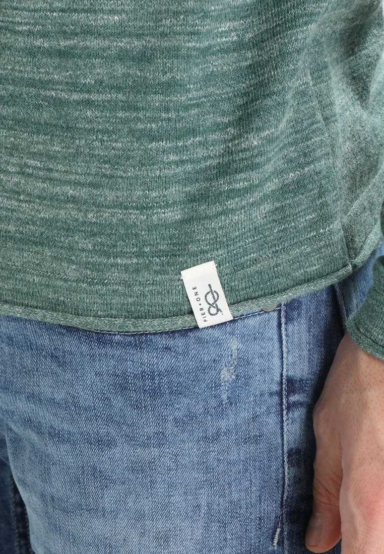 Pier One Jersey De Punto - Mottled Green 7 Pier One Jersey De Punto - Mottled Green - Imagen 5