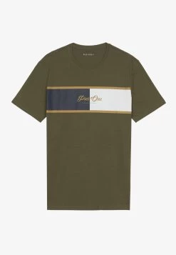 Pier One Camiseta Estampada - Olive -Tienda De Hombres Con Estilo 1ca3e26a77524b4b87fd96287b9aecfe