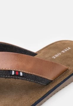 Pier One Leather - Sandalias De Dedo - Cognac -Tienda De Hombres Con Estilo 1f87f71132da493d87a878e247d137ba