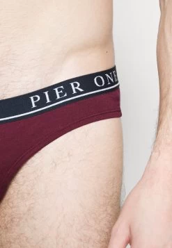 Pier One Branded Waistband Briefs 3 Pack - Braguitas - Dark Blue /Green/Bordeaux 13 Pier One Branded Waistband Briefs 3 Pack - Braguitas - Dark Blue /Green/Bordeaux -Tienda De Hombres Con Estilo 208437927cd54529b2ae47a824e20a21