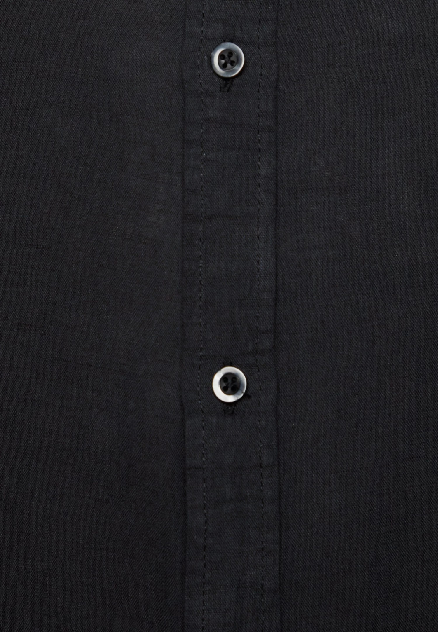 Pier One Linen Mix 2 Pack - Camisa - Black/Olive 7 Pier One Linen Mix 2 Pack - Camisa - Black/Olive - Imagen 5