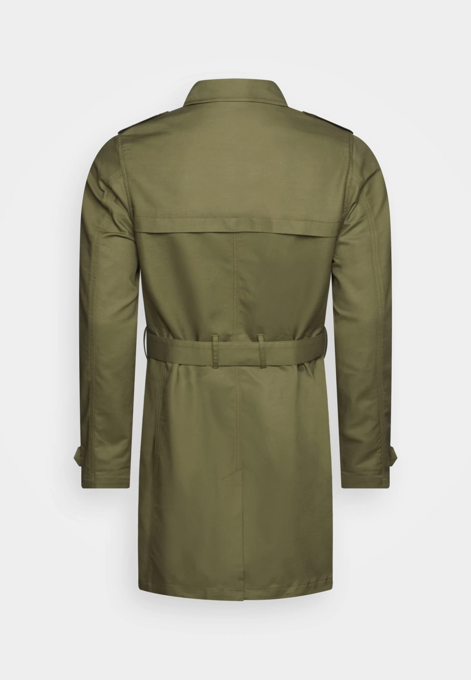 Pier One Gabardina - Olive 4 Pier One Gabardina - Olive - Imagen 2