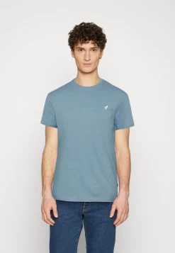 Pier One 5 Pack - Camiseta Básica - Beige/White/Light Blue -Tienda De Hombres Con Estilo 2895c8d4b85b44c5a94032e4b5910bc1