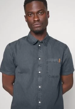 Pier One Camisa - Blue-Grey -Tienda De Hombres Con Estilo 2969b08dfdf94ae3beba35297f96f561