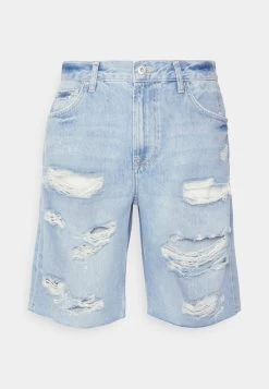 Pier One Shorts Vaqueros - Blue Denim -Tienda De Hombres Con Estilo 2d86cf36a76e472da0ff1a300cb69e70