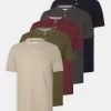 Pier One 5 Pack - Polo - Bordeaux/Olive/Dark Grey -Tienda De Hombres Con Estilo 2dccb17fd9c548dba56d4284bed5110a