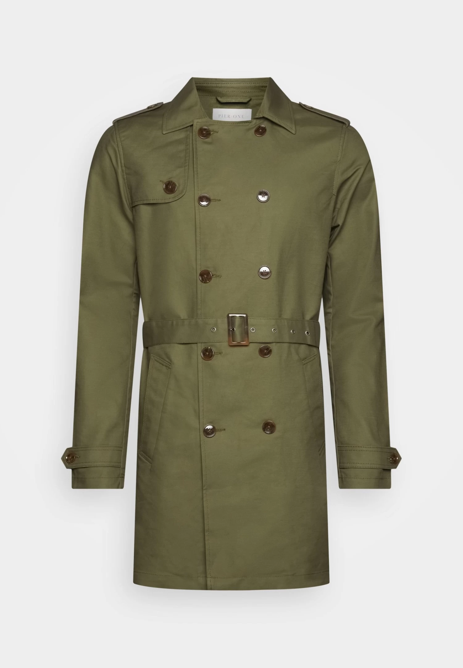 Pier One Gabardina - Olive 3 Pier One Gabardina - Olive