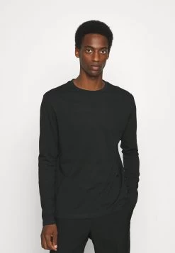 Pier One Camiseta De Manga Larga - Black/Dark Grey/Olive -Tienda De Hombres Con Estilo 2f9f6b55af2d4174a4c10ae424b84bbe