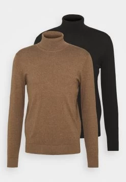Pier One 2 Pack - Basic Turtleneck - Jersey De Punto - Black/Mottled Brown 14 Pier One 2 Pack - Basic Turtleneck - Jersey De Punto - Black/Mottled Brown -Tienda De Hombres Con Estilo 3122488e084f414d9b220d1f3fd8aecc