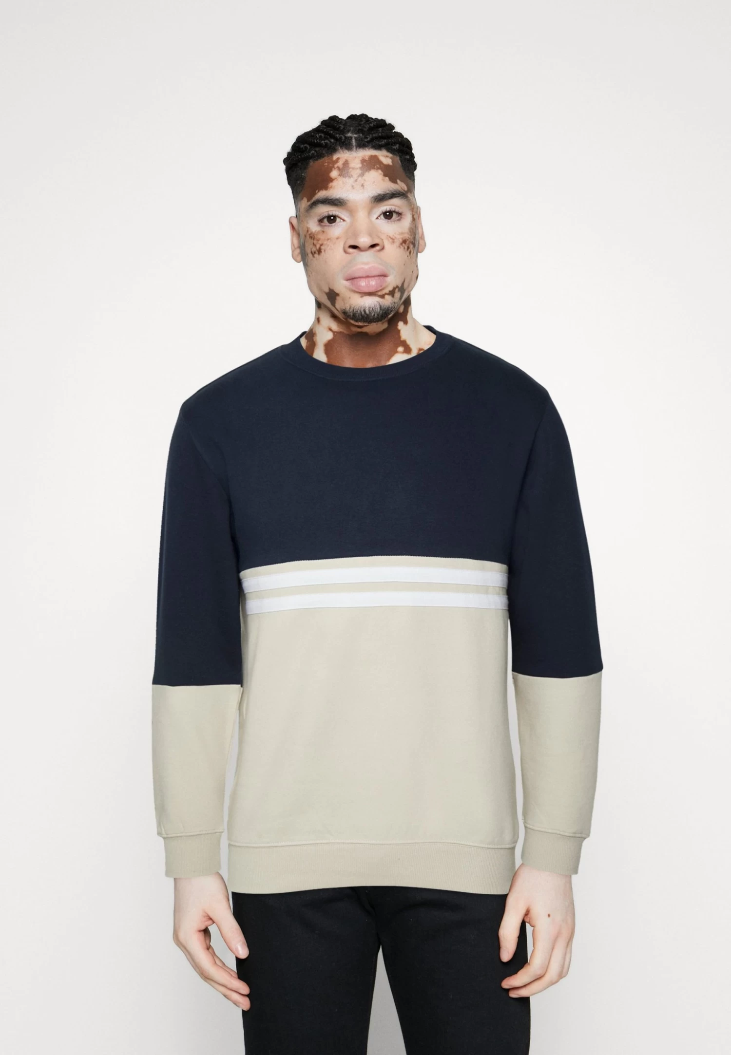 Pier One Sudadera - Blue/Grey 3 Pier One Sudadera - Blue/Grey