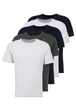 Pier One 5 Pack - Camiseta Básica - Dark Blue/Grey/Khaki 16 Pier One 5 Pack - Camiseta Básica - Dark Blue/Grey/Khaki -Tienda De Hombres Con Estilo 325cf046ffc64432affa66ab60fd39f6