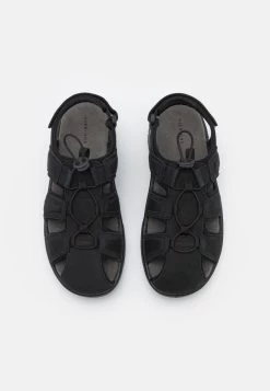 Pier One Leather - Sandalias De Senderismo - Black -Tienda De Hombres Con Estilo 348ad4d4a3a548d0b683ff94cec7b0e3
