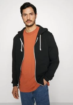 Pier One 2 Pack - Sudadera Con Cremallera - Black/Mottled Light Grey -Tienda De Hombres Con Estilo 3528309c123c4189b5dc1da9c1f9881e