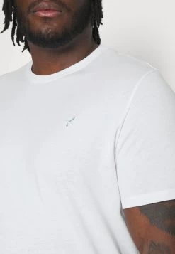 Pier One 5 Pack - Camiseta Básica - White/Mottled Dark Grey/Bordeaux -Tienda De Hombres Con Estilo 3751437af64b4710b8c1b421155b8f3d