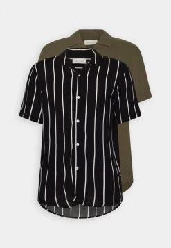 Pier One 2 Pack - Camisa - Olive/Black 12 Pier One 2 Pack - Camisa - Olive/Black -Tienda De Hombres Con Estilo 3a22c13775a144a38afed23205f1adce