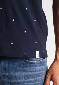 Pier One Camiseta Estampada - Navy -Tienda De Hombres Con Estilo 3ad6d45b25454613945b64737f82bdaa