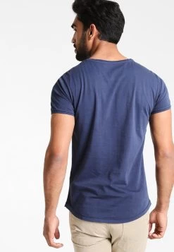 Pier One Garment Tee - Camiseta Básica - Navy -Tienda De Hombres Con Estilo 3e19fdfe7d4748de9ae2a1037f24e1bd