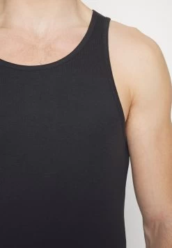 Pier One 5 Pack - Camiseta Interior - Black -Tienda De Hombres Con Estilo 407bc49eb8484b319b0969d5dcb61464