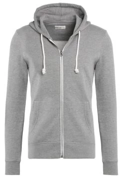 Pier One Sudadera Con Cremallera - Grey Melange -Tienda De Hombres Con Estilo 412e9154136c421395c370bb4859346b
