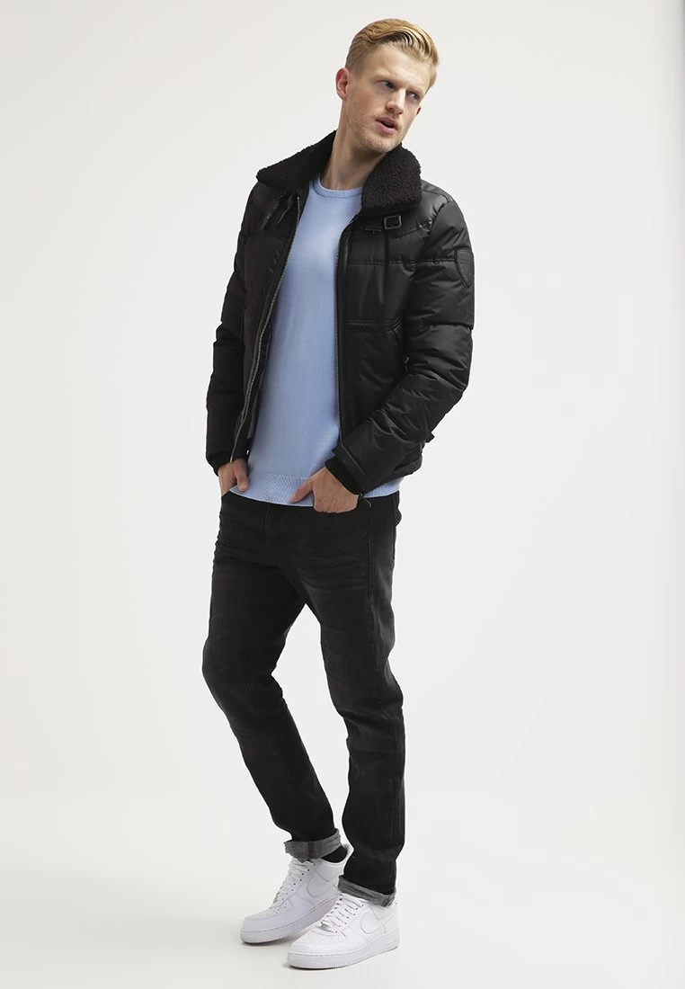 Pier One Basic Crewneck - Jersey De Punto - Light Blue 4 Pier One Basic Crewneck - Jersey De Punto - Light Blue - Imagen 2