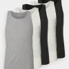 Pier One 5 Pack - Camiseta Interior - 802 - Black_102 - Grey_001 - White 1 Pier One 5 Pack - Camiseta Interior - 802 - Black_102 - Grey_001 - White -Tienda De Hombres Con Estilo 46f8a04670f84f6ca6219bf7d3fe27a4