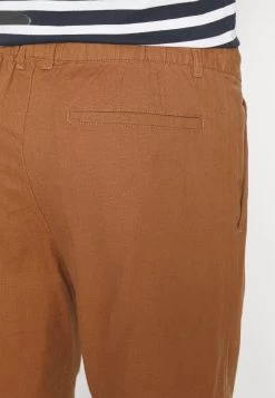 Pier One Linen Blend Drawcord Shorts- Shorts - Brown -Tienda De Hombres Con Estilo 47f3ba1fb7dc4b3aa672e604b9fed1fe