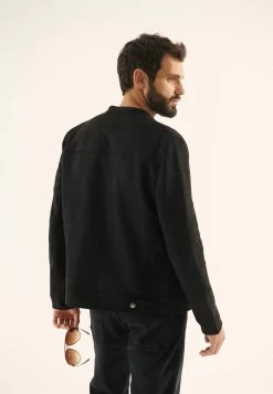 Pier One Chaqueta De Cuero Sintético - Black 9 Pier One Chaqueta De Cuero Sintético - Black -Tienda De Hombres Con Estilo 4948909428ce40d18ea5d1dda7be174e