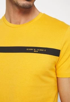 Pier One Camiseta Estampada - Yellow -Tienda De Hombres Con Estilo 4aac2dc3bd03432db0ea6129b6ffb261