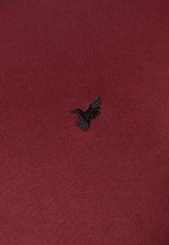 Pier One Sudadera - Dark Blue/Bordeaux -Tienda De Hombres Con Estilo 4bf42d374a554fe1a3ca6ac33f4fde24