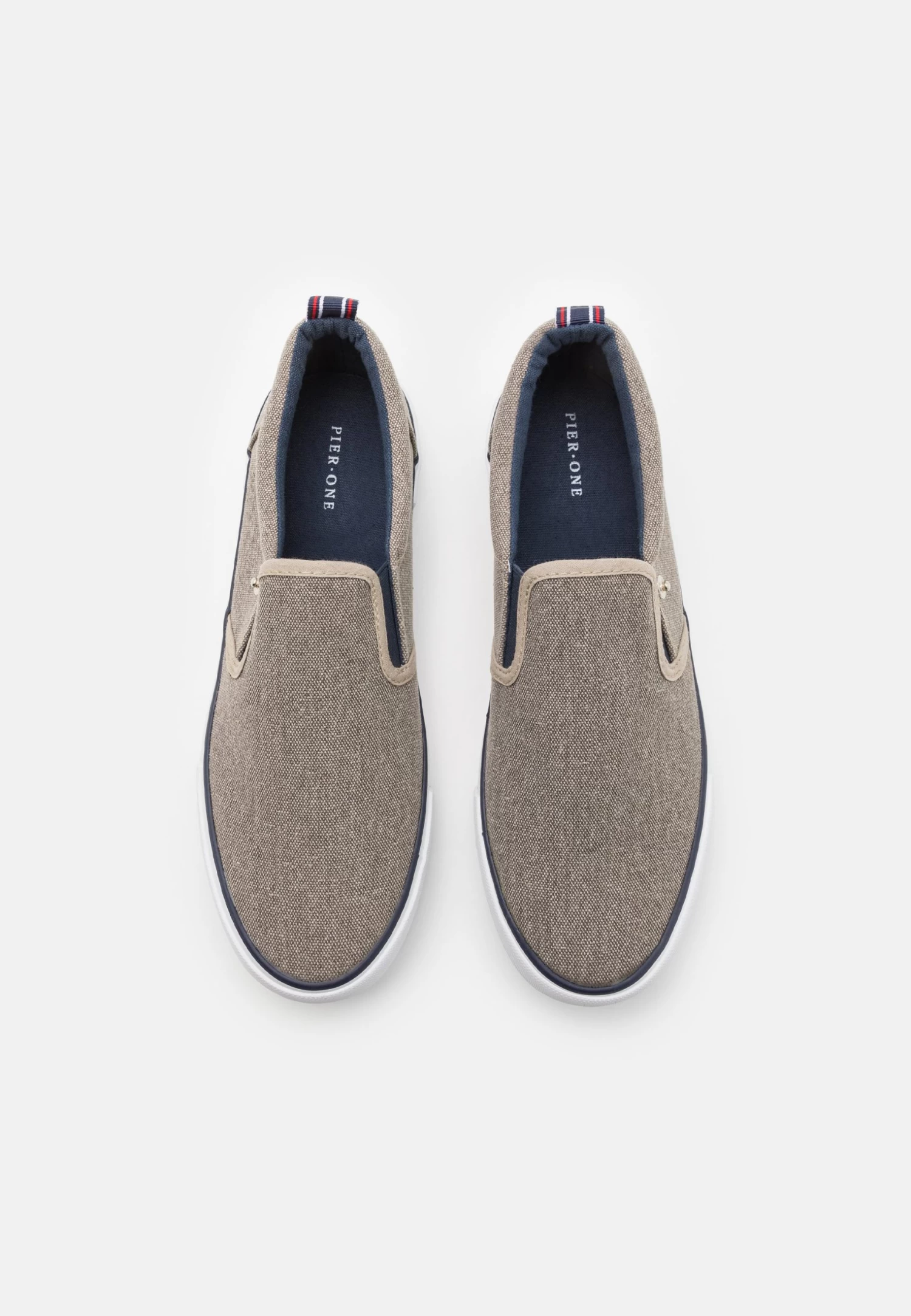 Pier One Unisex - Zapatillas - Taupe 6 Pier One Unisex - Zapatillas - Taupe - Imagen 4