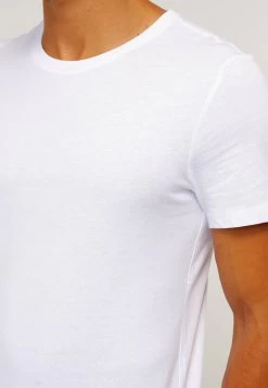 Pier One 2 Pack - Camiseta Básica - White/Black -Tienda De Hombres Con Estilo 5263f78b1e87481ea0e824d35031cd9e